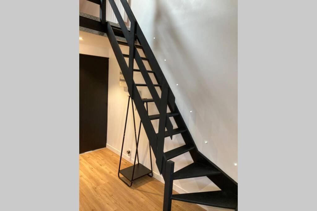 Appartement neuf et chaleureux dans Leers centre Extérieur photo